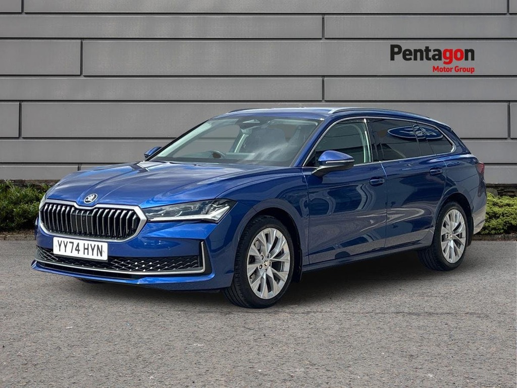 Skoda Superb 2.0 Tdi Se L Estate Dsg Euro 6 Ss 1 Blue #3