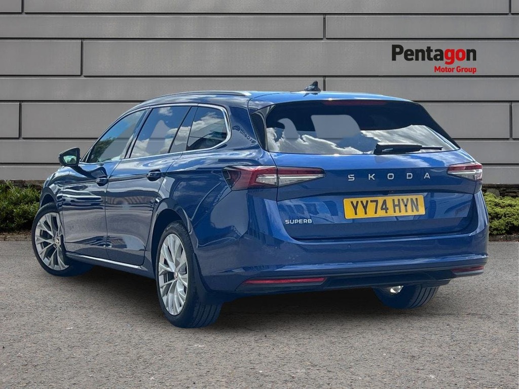 Skoda Superb 2.0 Tdi Se L Estate Dsg Euro 6 Ss 1 Blue #2
