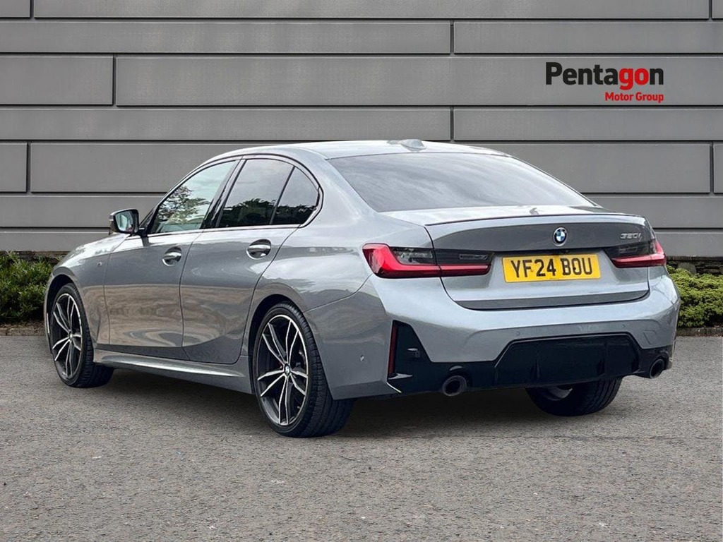 BMW 3 Series 2.0 320I M Sport Saloon Euro 6 S YF24BOU Grey #2