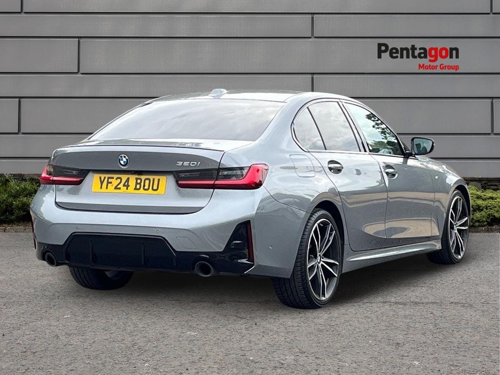 BMW 3 Series 2.0 320I M Sport Saloon Euro 6 S YF24BOU Grey #4