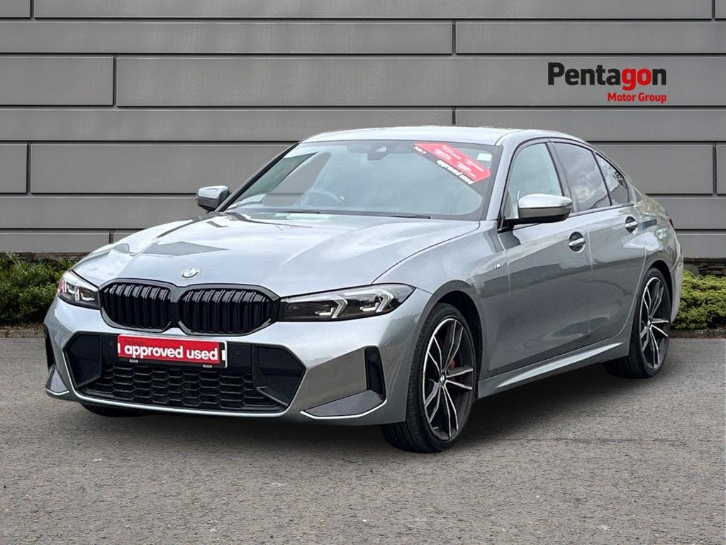 BMW 3 Series 2.0 320I M Sport Saloon Euro 6 S YF24BOU Grey #3