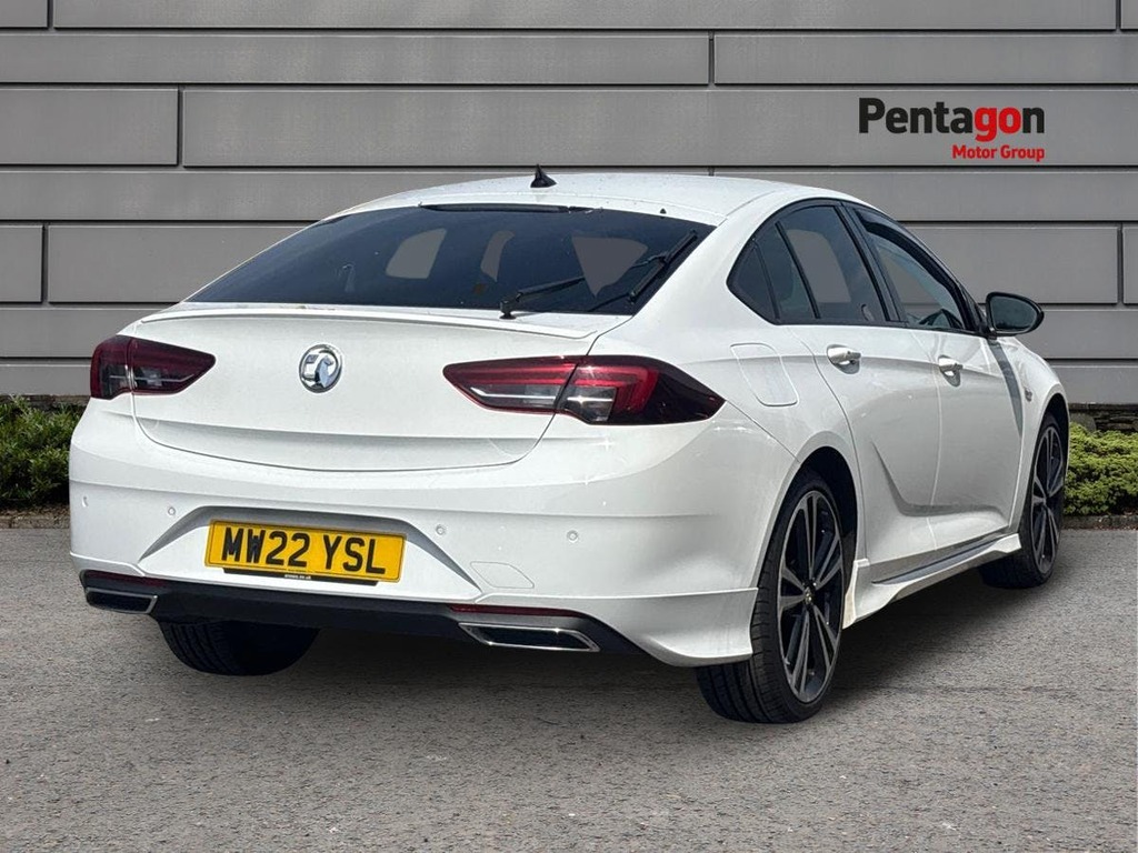 Vauxhall Insignia 1.5 Turbo D Gs Line Grand Sport Eu MW22YSL White #4