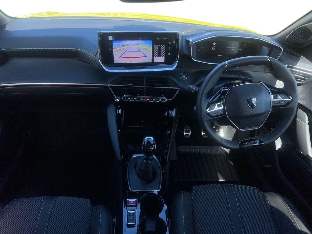 Peugeot 208 1.2 Turbo Gt Hatchback Euro 6 S FV26XJX Yellow #6