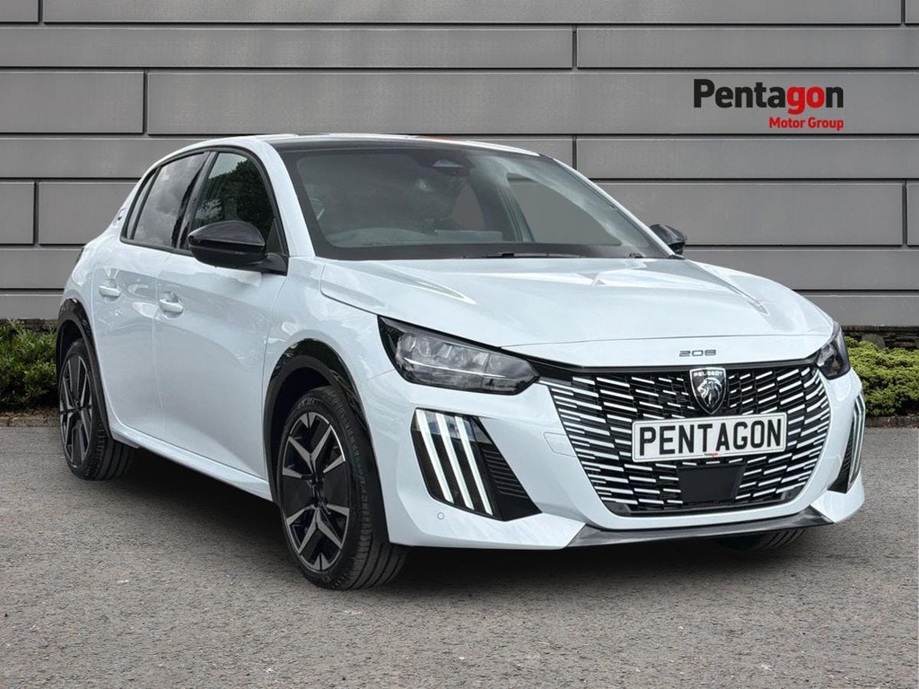 Peugeot 208 1.2 Turbo Gt Hatchback Euro 6 S White