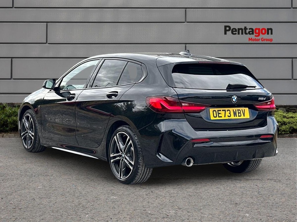 BMW 1 Series 1.5 116D M Sport Lcp Hatchback Dct Eu Black #2