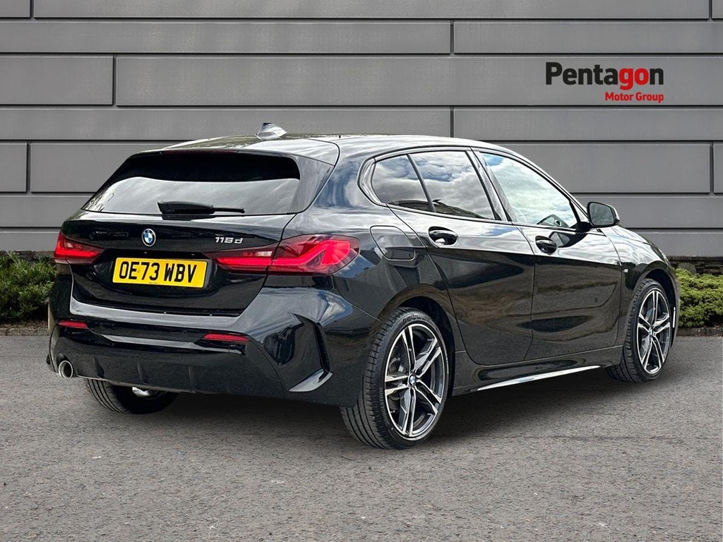 BMW 1 Series 1.5 116D M Sport Lcp Hatchback Dct Eu Black #4