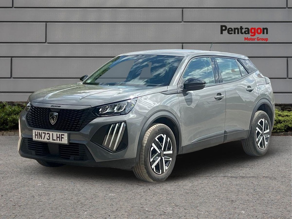 Peugeot 2008 1.2 Puretech Active Suv Euro 6 HN73LHF Grey #3