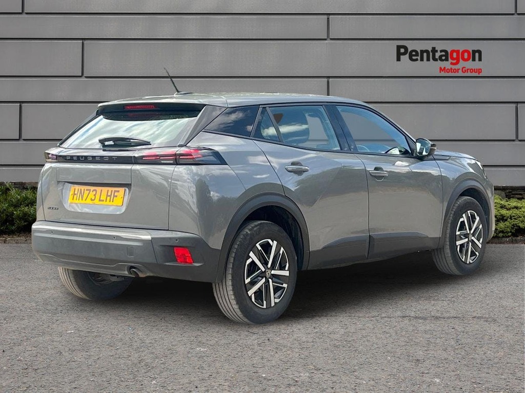Peugeot 2008 1.2 Puretech Active Suv Euro 6 HN73LHF Grey #4