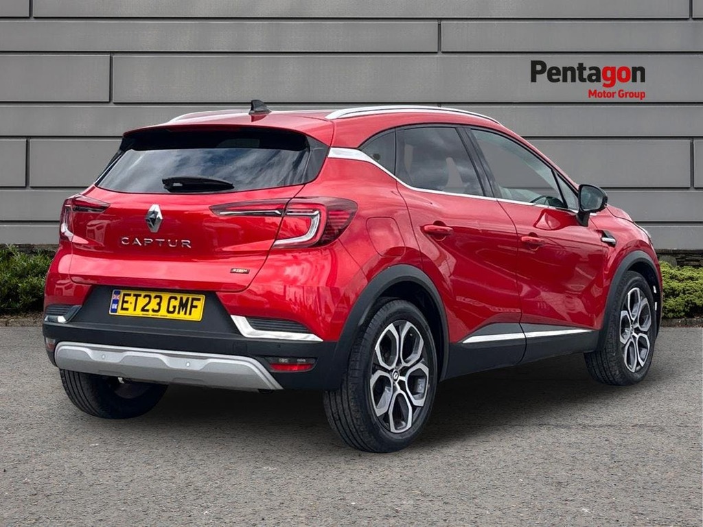 Renault Captur 1.6 E Tech Techno Suv Hybrid Euro Red #4