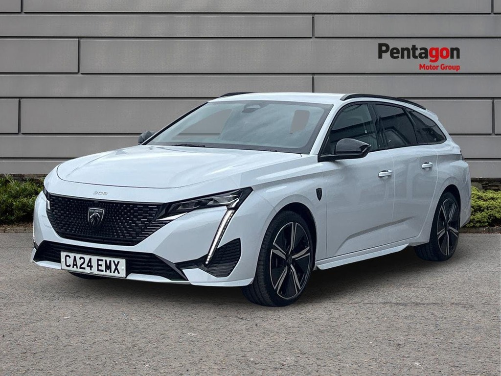 Peugeot 308 SW 1.2 Puretech Gt Estate Eat Euro 6 Ss White #3