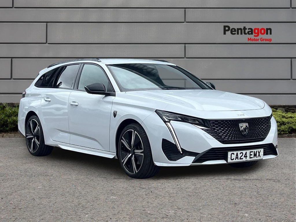 Peugeot 308 SW 1.2 Puretech Gt Estate Eat Euro 6 Ss White