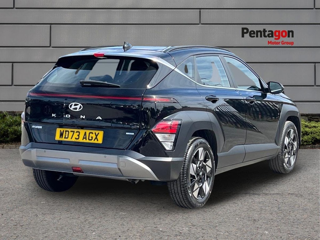 Hyundai Kona 1.6 H Gdi Advance Suv Hybrid Dct Euro 6 Black #4