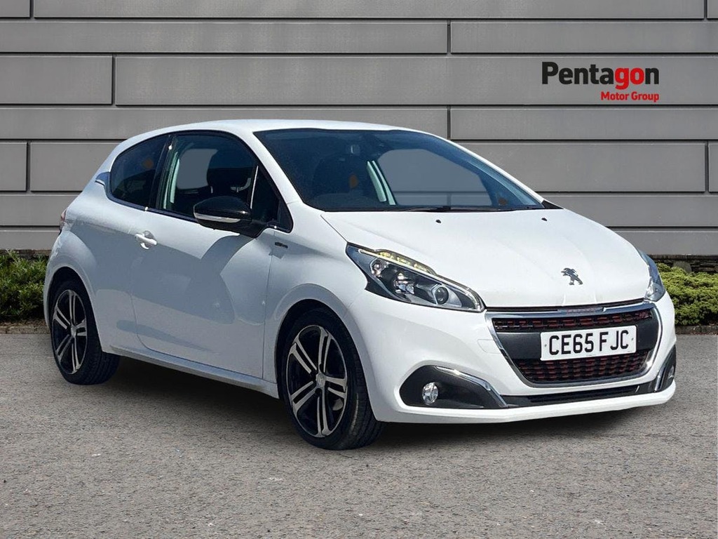 Peugeot 208 1.6 Bluehdi Gt Line Hatchback Eu White