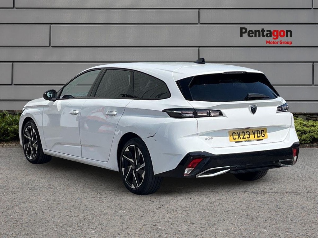 Peugeot 308 SW 1.5 Bluehdi Allure Premium Estate Eat E White #2