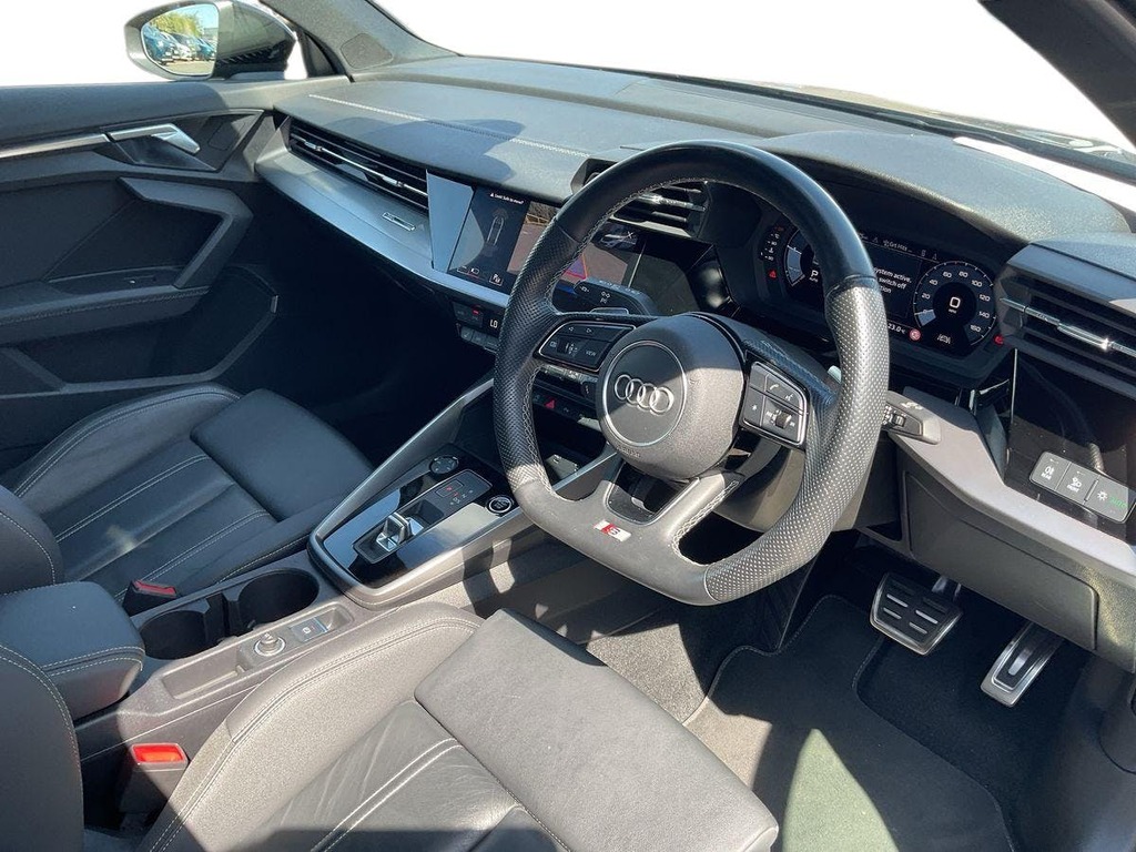Audi A3 2.0 Tdi 35 Black Edition Saloon S Troni Blue #5