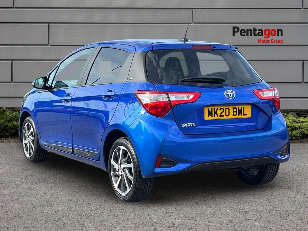 Toyota Yaris 1.5 Vvt I Y20 Bi Tone Hatchback MK20BWL Blue #2