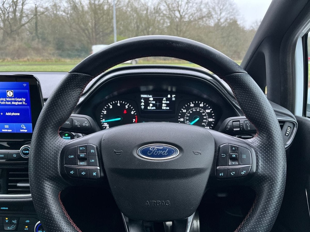 Ford Fiesta 1.0 Ecoboost Hybrid Mhev 125 St-line Edition Red #24