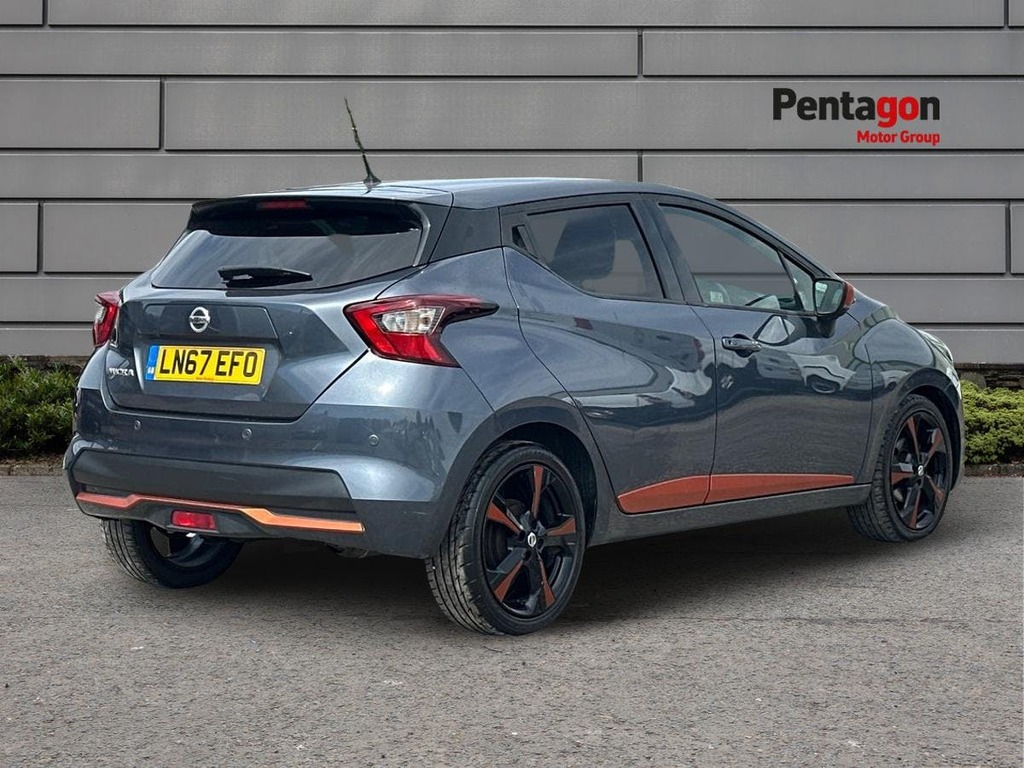 Nissan Micra 0.9 Ig T Tekna Hatchback Euro 6 Grey #4