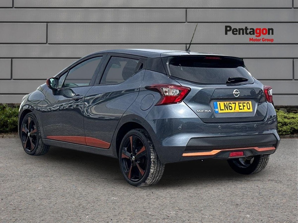 Nissan Micra 0.9 Ig T Tekna Hatchback Euro 6 Grey #2