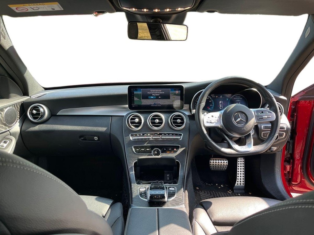 Mercedes-Benz C Class 2.0 C300d Amg Line Edition Premium Saloon Di Red #6