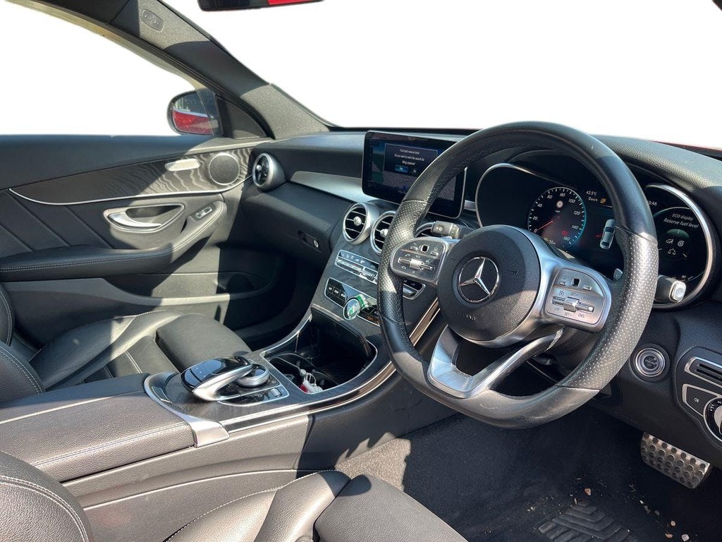 Mercedes-Benz C Class 2.0 C300d Amg Line Edition Premium Saloon Di Red #5