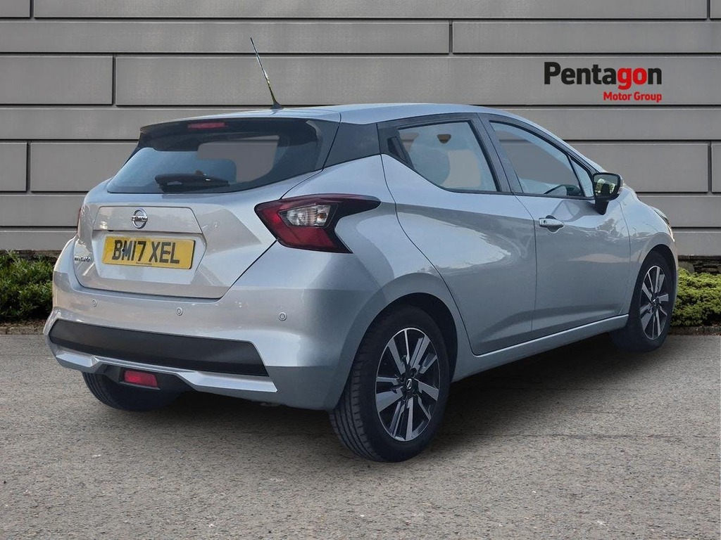 Nissan Micra 0.9 Ig T Acenta Hatchback Euro 6 Silver #4