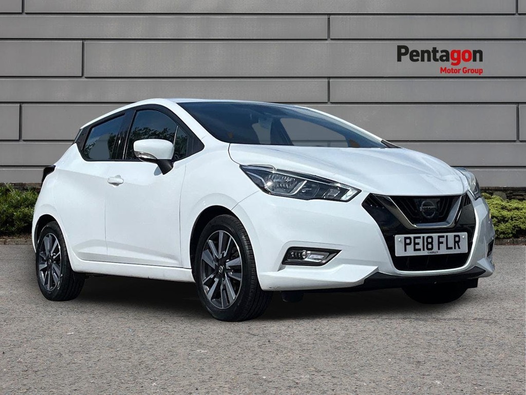 Nissan Micra 1.0 Acenta Hatchback Euro 6 71 White