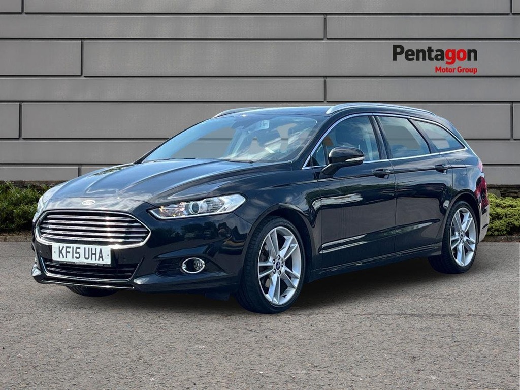 Ford Mondeo 2.0 Tdci Titanium Estate Euro 6 Black #3