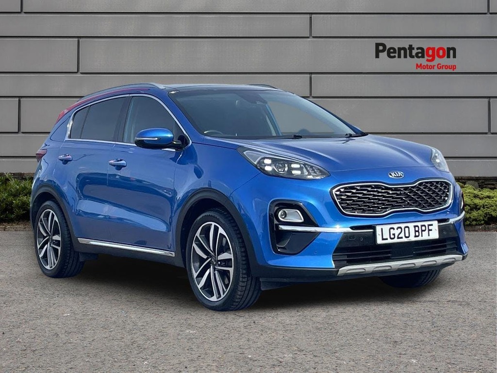 Kia Sportage 1.6 Crdi Ecodynamics Plus 4 Suv Hybrid Blue