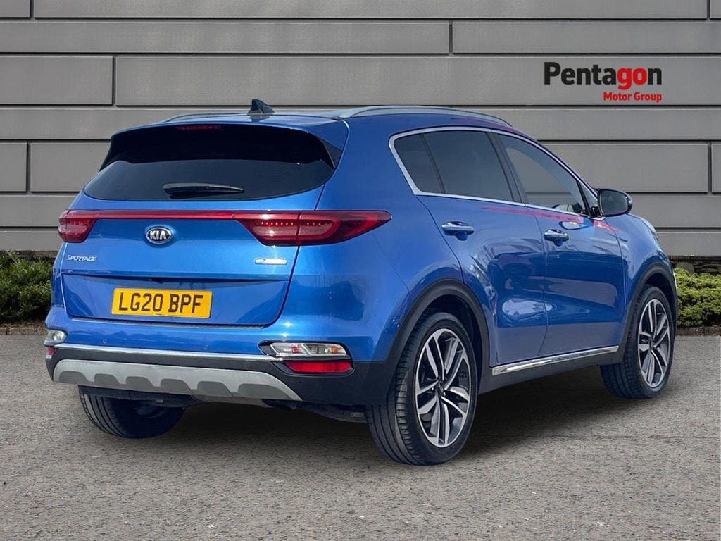 Kia Sportage 1.6 Crdi Ecodynamics Plus 4 Suv Hybrid Blue #4