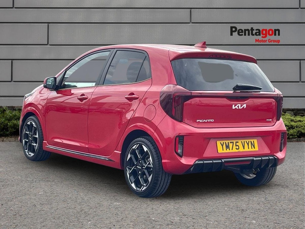 Kia Picanto 1.0 Gt Line S Hatchback Amt Euro 6 Ss Red #2
