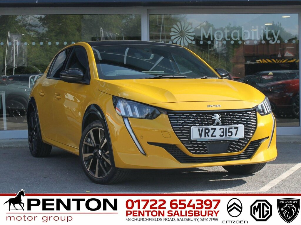 Peugeot 208 1.2 Puretech Gt Eat Euro 6 Ss VRZ3157 Black #6