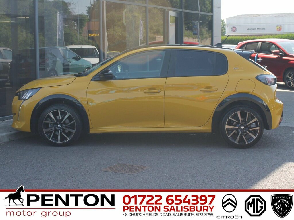 Peugeot 208 1.2 Puretech Gt Eat Euro 6 Ss VRZ3157 Black #5
