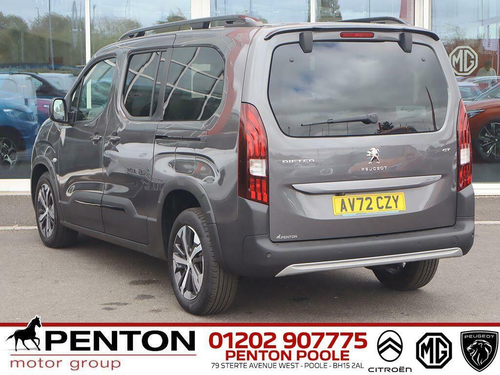 Peugeot Rifter 1.2 Puretech Gt Long Mpv Eat Euro 6 Ss AV72CZY Grey #5