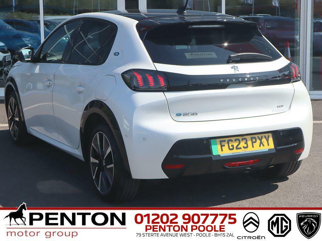 Peugeot e-208 50Kwh Gt Premium 7Kw Charger Black #5