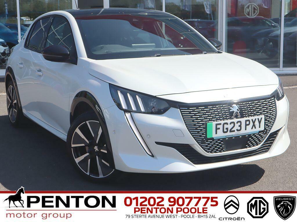 Peugeot e-208 50Kwh Gt Premium 7Kw Charger Black