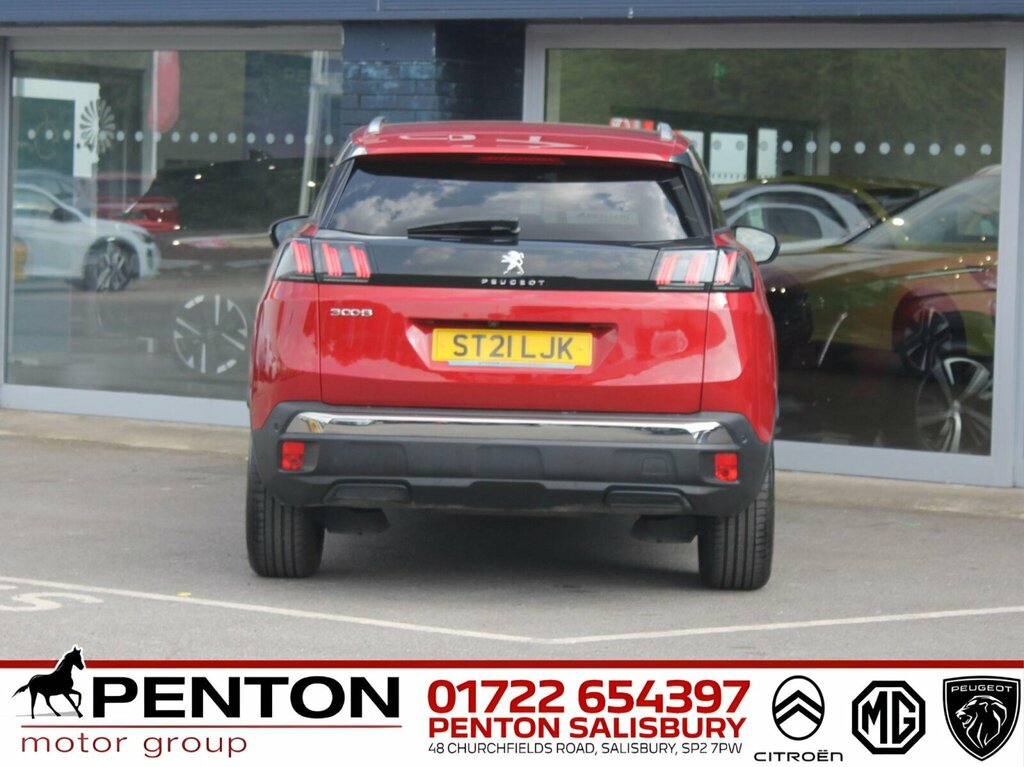 Peugeot 3008 1.2 Puretech Allure Premium Euro 6 Ss Red #6