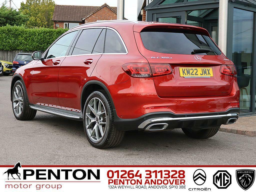Mercedes-Benz GLC Class 2.0 Glc300d Amg Line Premium Plus G-tronic 4Mat Red #4
