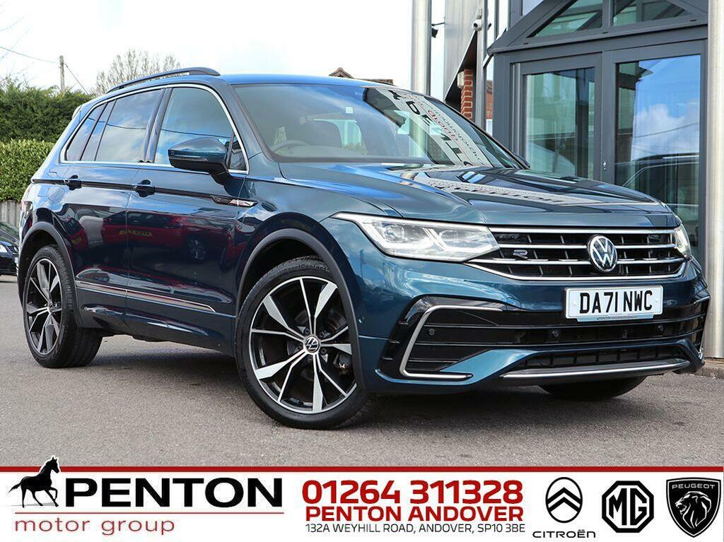 Volkswagen Tiguan 2.0 Tdi R-line Dsg Euro 6 Ss Blue