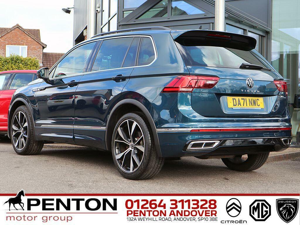 Volkswagen Tiguan 2.0 Tdi R-line Dsg Euro 6 Ss Blue #4