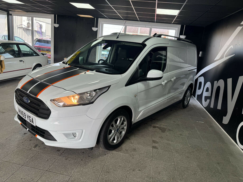 Ford Transit Connect 1.5 240 Ecoblue Limited L2 Euro 6 Ss HV69YGA White #2