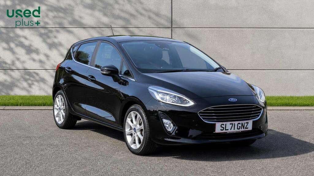 Ford Fiesta 1.0 Ecoboost Hybrid Mhev 125 Titanium X SL71GNZ Black #3