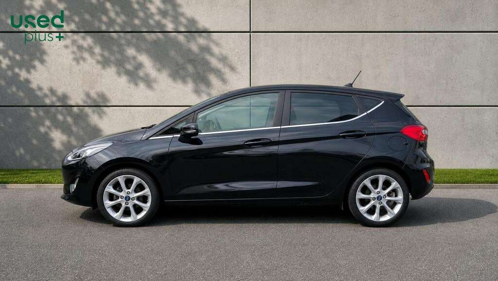 Ford Fiesta 1.0 Ecoboost Hybrid Mhev 125 Titanium X SL71GNZ Black #4
