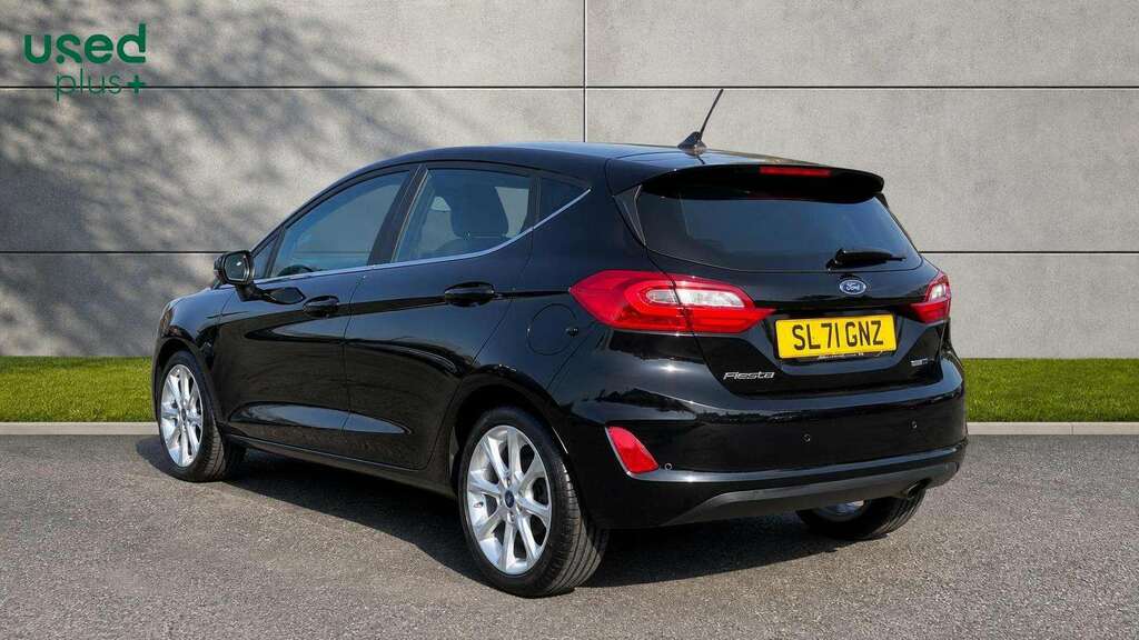 Ford Fiesta 1.0 Ecoboost Hybrid Mhev 125 Titanium X SL71GNZ Black #6