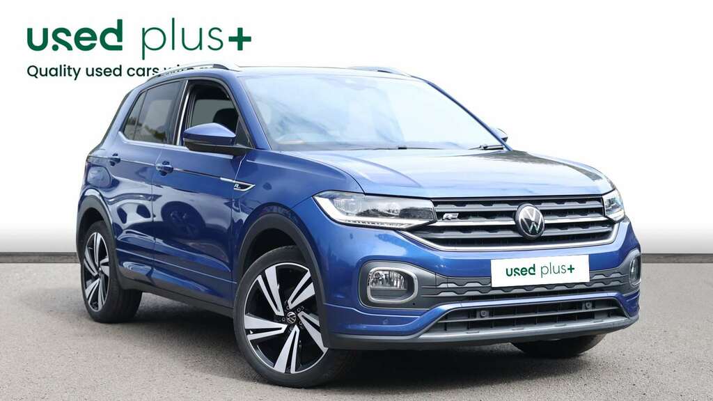 Volkswagen T-Cross 1.0 Tsi 110 R-line PJ70WKO Blue #2