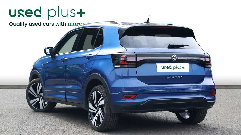 Volkswagen T-Cross 1.0 Tsi 110 R-line PJ70WKO Blue #4