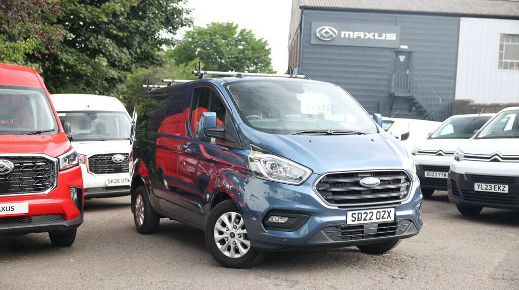 Ford Transit Custom 350 Tdci 130 L3h3 Leader Ecoblue Lwb High Roof Rwd White #2