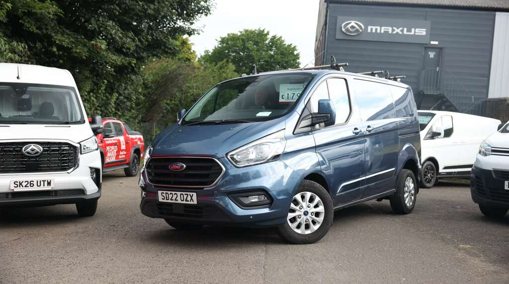 Ford Transit Custom 350 Tdci 130 L3h3 Leader Ecoblue Lwb High Roof Rwd White #1