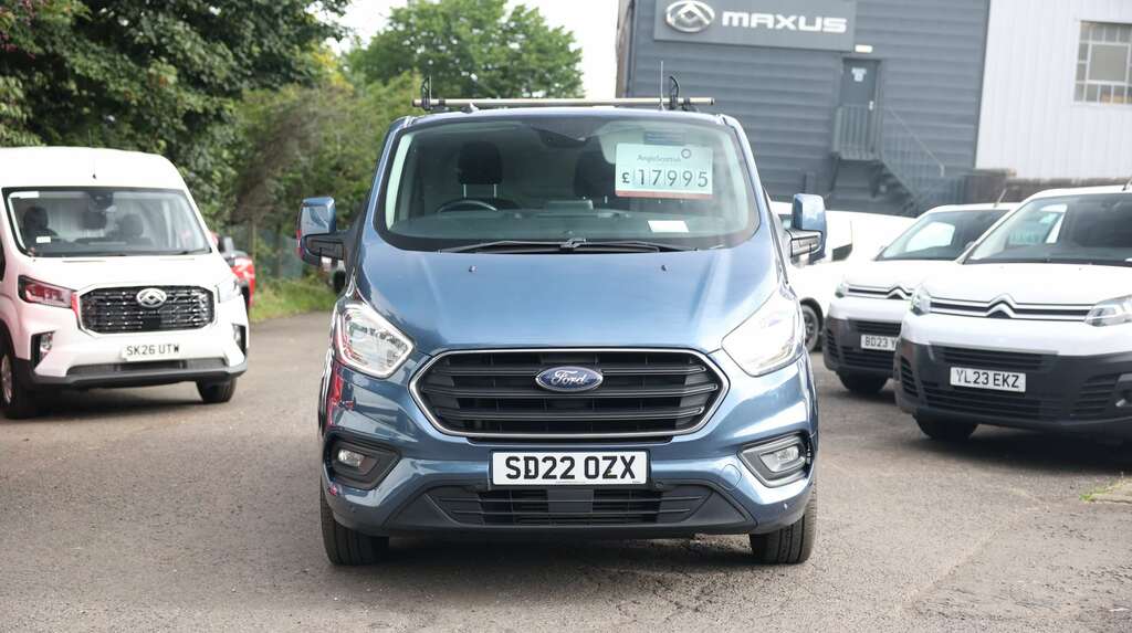 Ford Transit Custom 350 Tdci 130 L3h3 Leader Ecoblue Lwb High Roof Rwd White #5