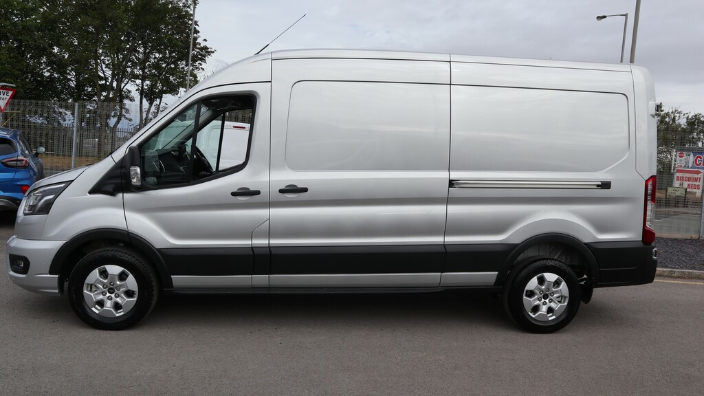 Ford Transit Custom 350 L3 Lwb H2 Medium Roof Limited 165Ps Eu6 8 Spee WR26TXA Silver #4